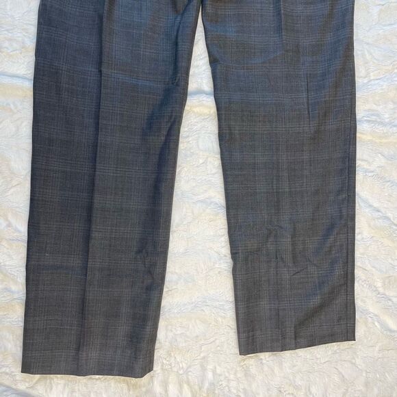 Sakes Fifth Ave Black Label Ermenegildo Zegna Gray Suit Set - Mens 38 Blazer - Picture 12 of 15